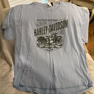 Harley-Davidson Blue Graphic Tee